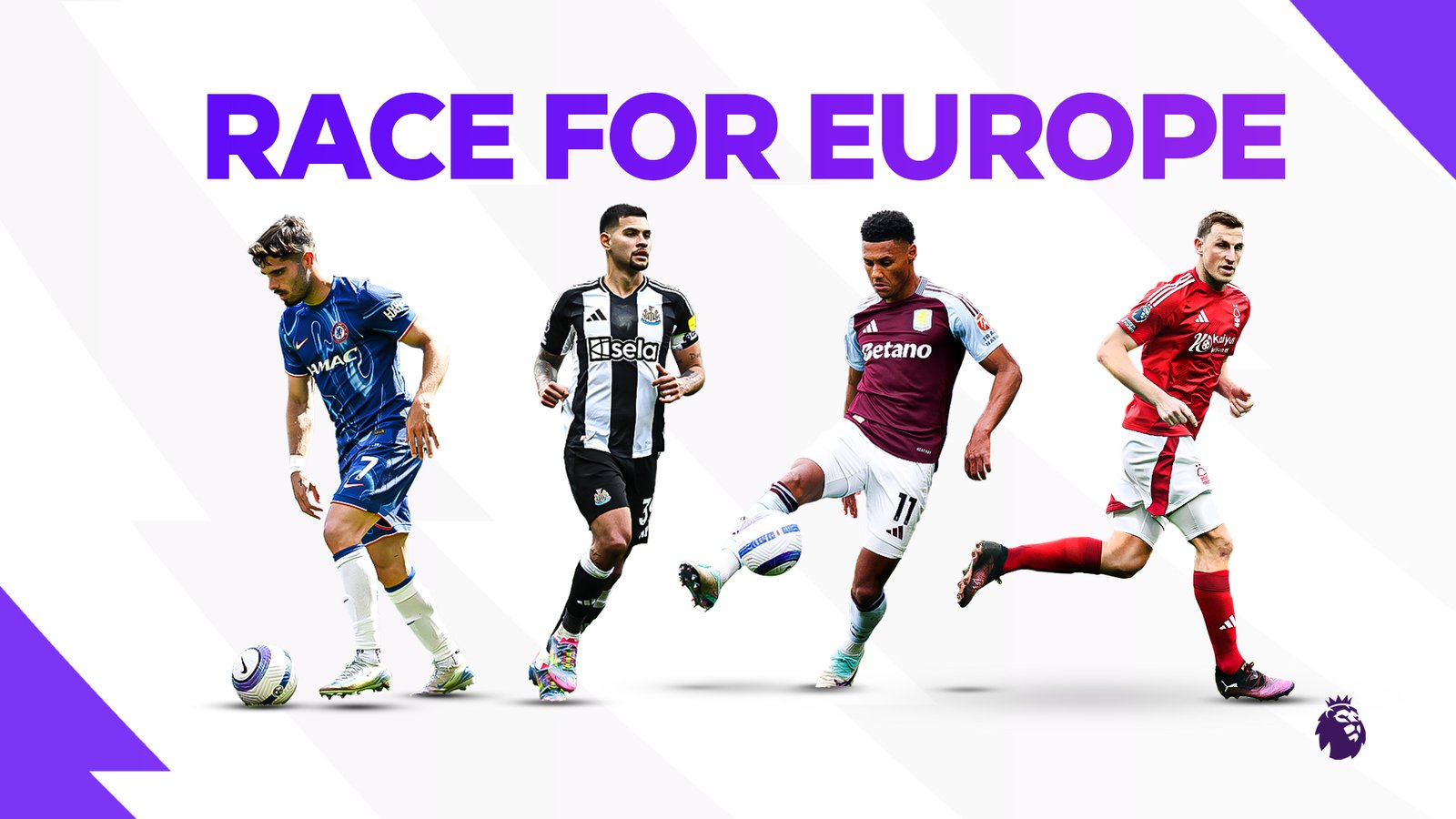 Which Premier League clubs have qualified for Europe?