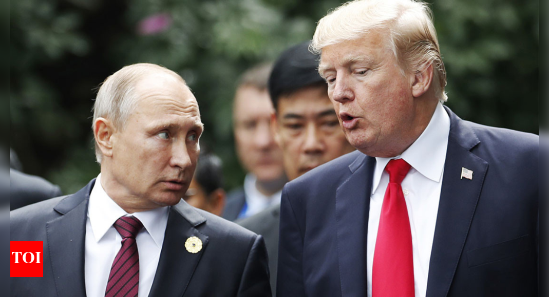 ‘Putin has gone absolutely crazy’: Trump loses cool over Russia’s massive drone attack in Ukraine