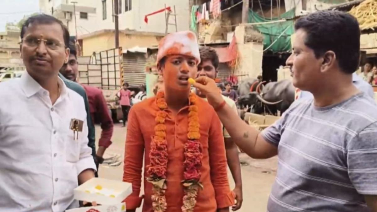 CBSE Class 10 student scores 35% in all subjects celebration video goes viral