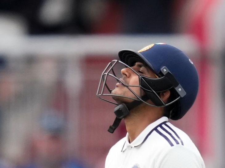 Shubman Gill; India Vs England Test LIVE Score Update Manchester Old Trafford Stadium | KL Rahul | Ravindra Jadeja | Ben Stokes | શુભમન ગિલે કપરી પરિસ્થિતિમાં સેન્ચુરી ફટકારી: ભારતીય કેપ્ટને સિરીઝમાં ચોથી સદી ફટકારી, બ્રેડમેન અને ગાવસ્કરના રેકોર્ડની બરાબરી કરી