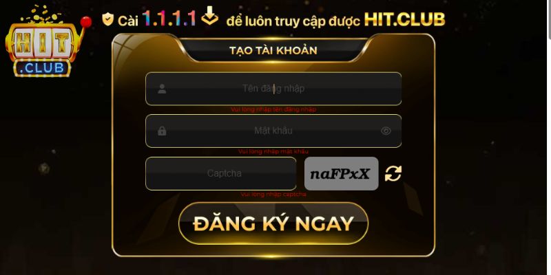 Hoàn thành bước cuối cùng của quá trình tạo tài khoản