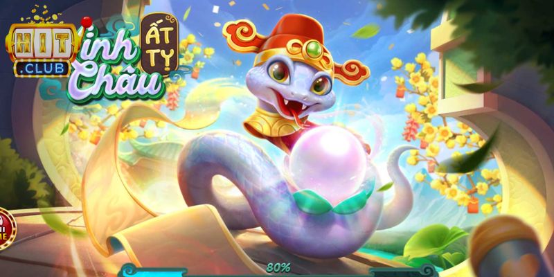 Linh châu ất tỵ Hitclub khắc họa biểu trưng phương Đông 